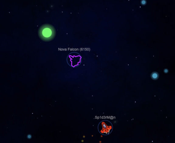 XS Space deathmatch mode with players competing for xenite on the leaderboard